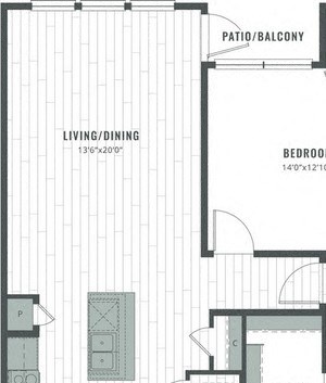 Henley Riverside Apartments A4.10 Floor Plan Henley Riverside Apartments A4.10 Floor Plan